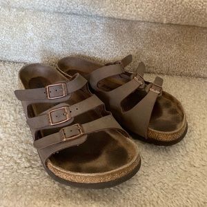 Three Strap Birkenstock’s- size 36